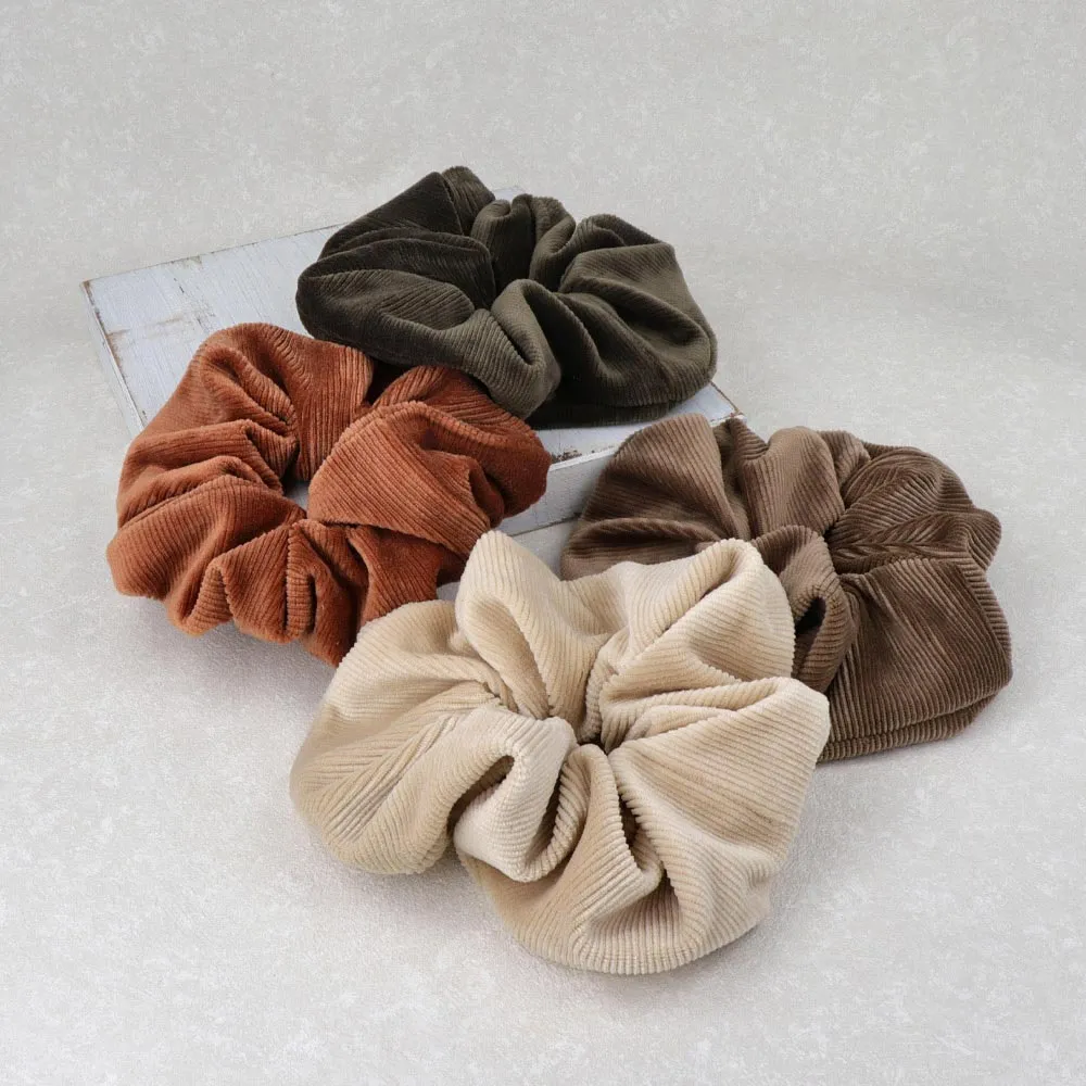 Corduroy Big Scrunchie