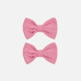 Cozy Mini Bows - Berry Bliss