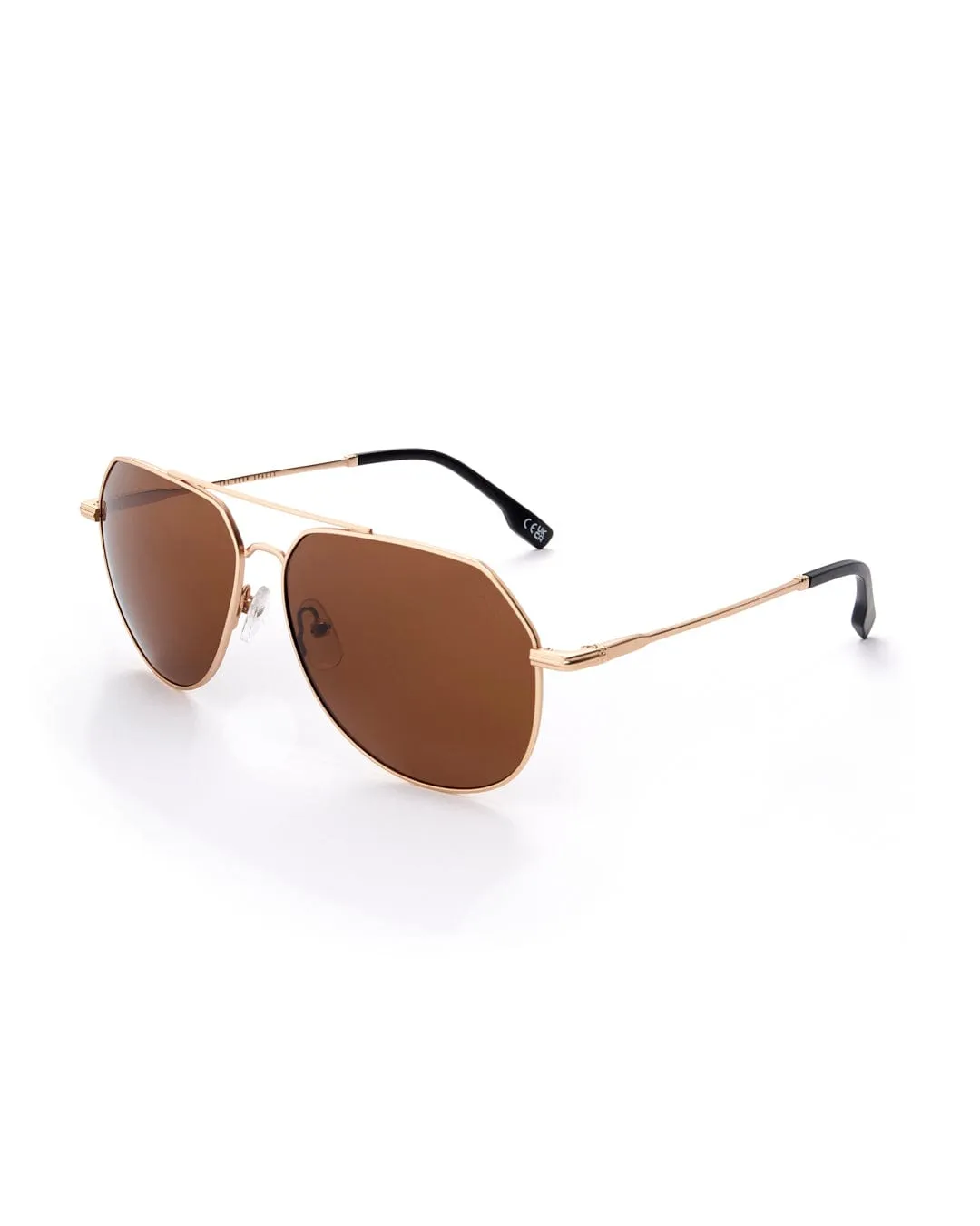 Cruiser - Aviator Polarised Sunglasses - Gold