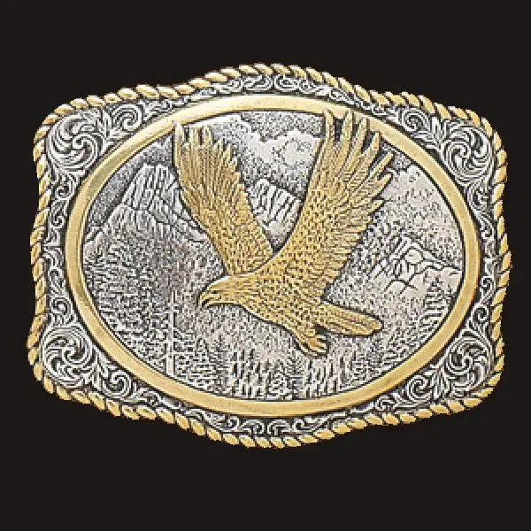 Crumrine Eagle Soaring - Belt Buckle