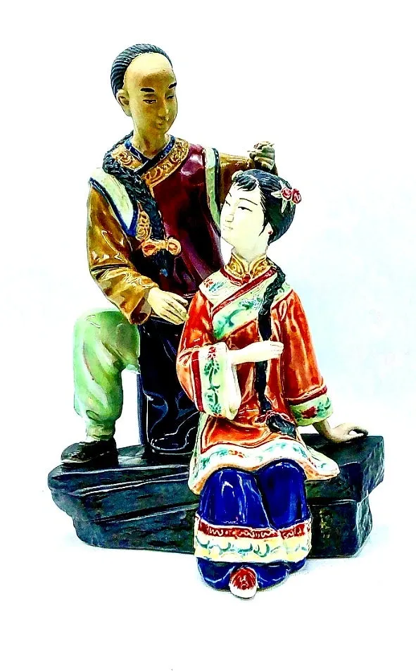 Decorative Chinioserie Figurine