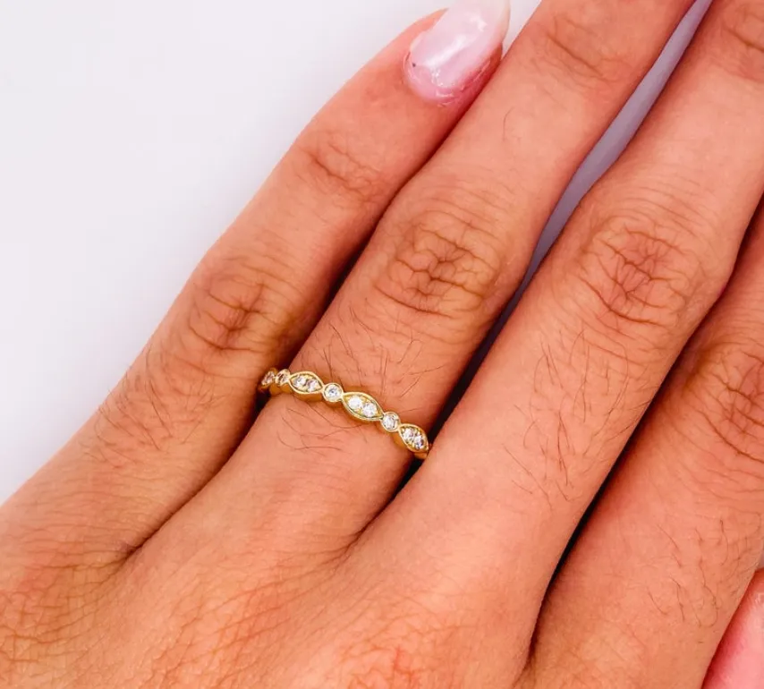 Diamond Stackable Ring