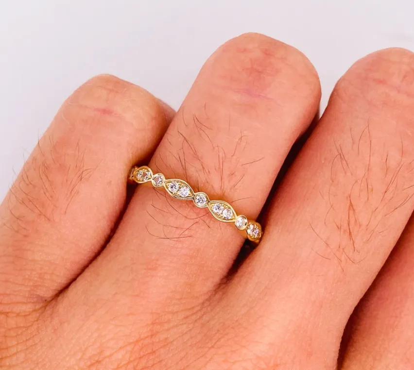 Diamond Stackable Ring