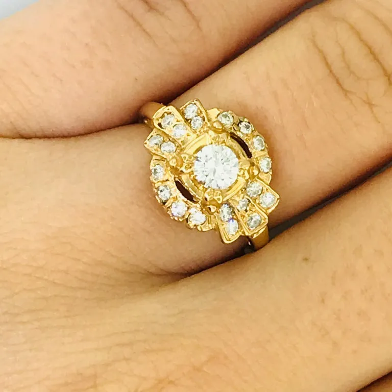 Diamond Vintage Estate Ring