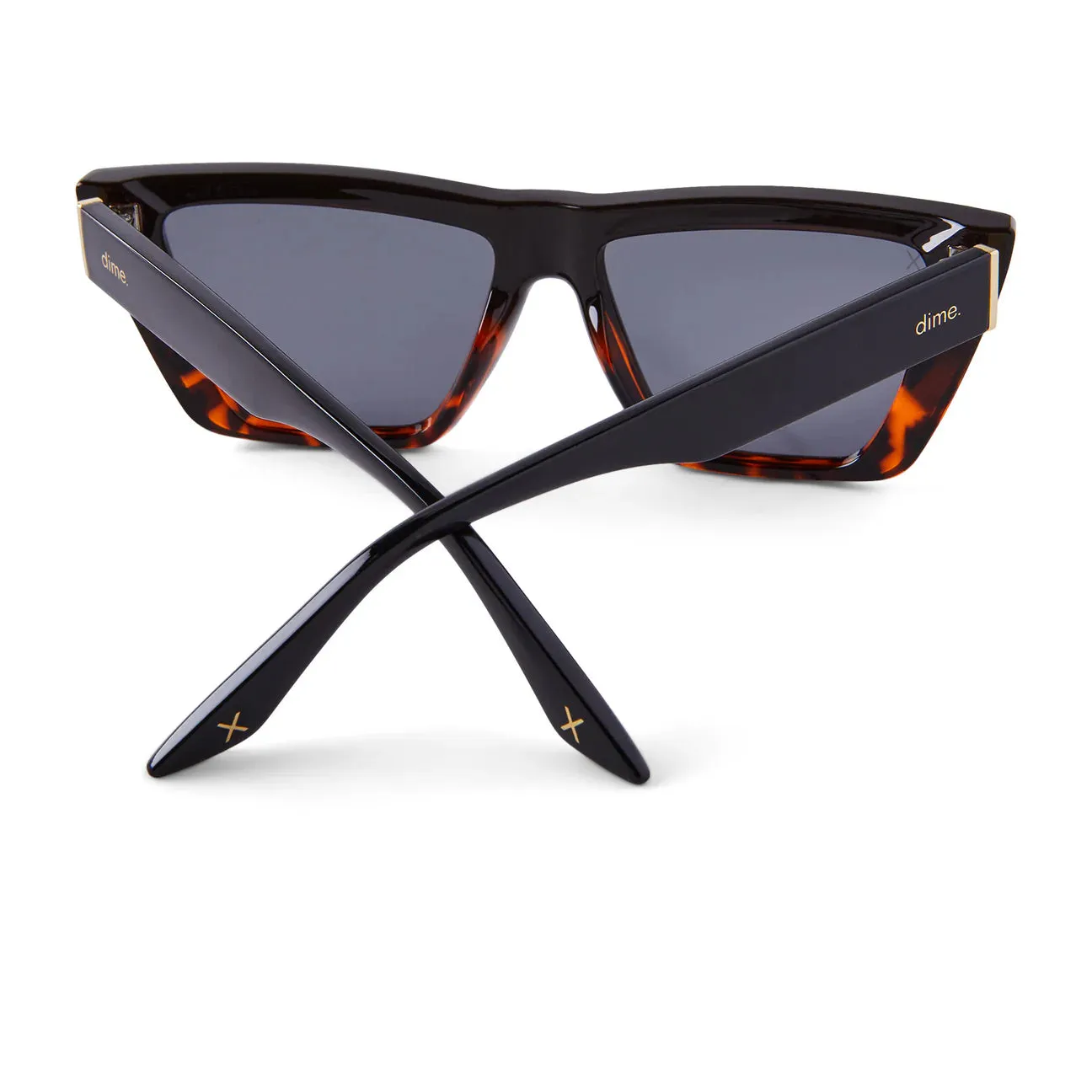 Dime-Melrose Black Tortoise Polarized Sunglasses