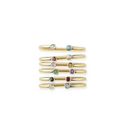 Dual Birthstone Ring