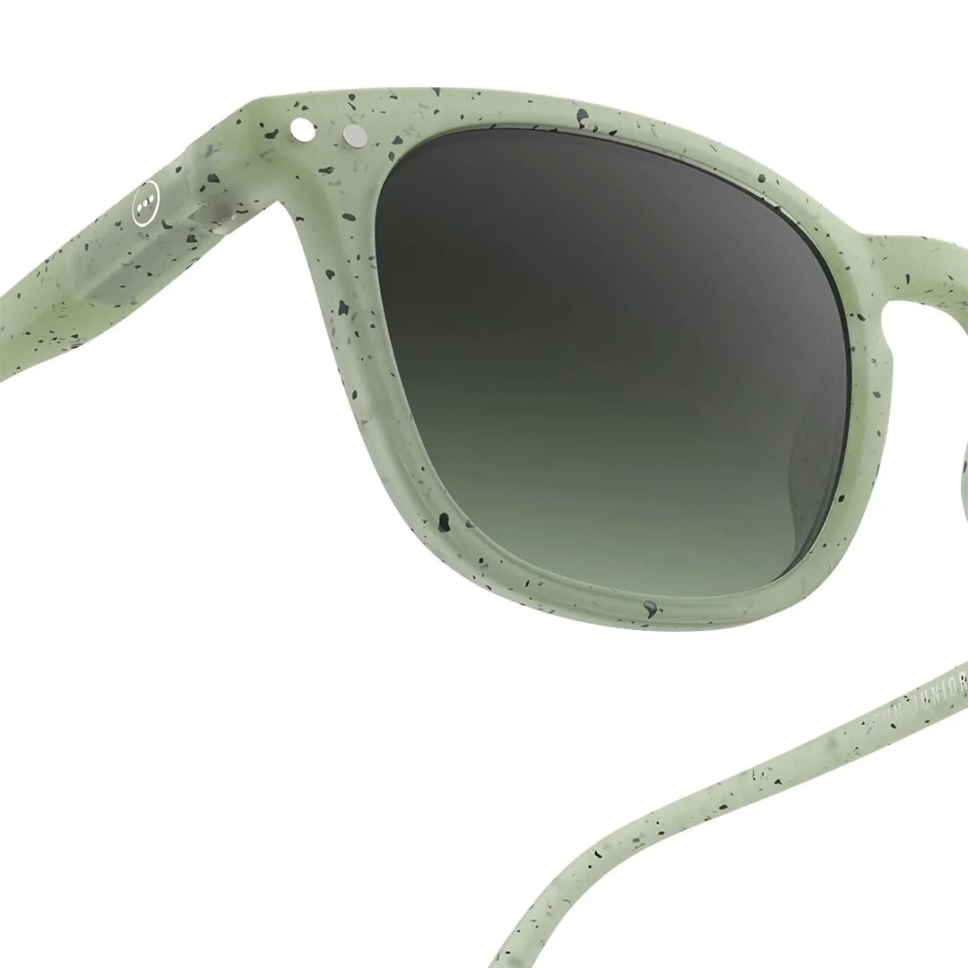 #E Junior Sunglasses (Dyed Green)