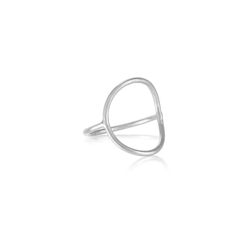 Eclipse Ring, Silver