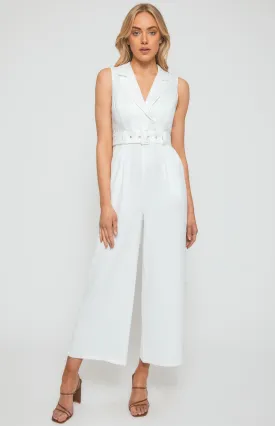 Ella Collard Jumpsuit- White