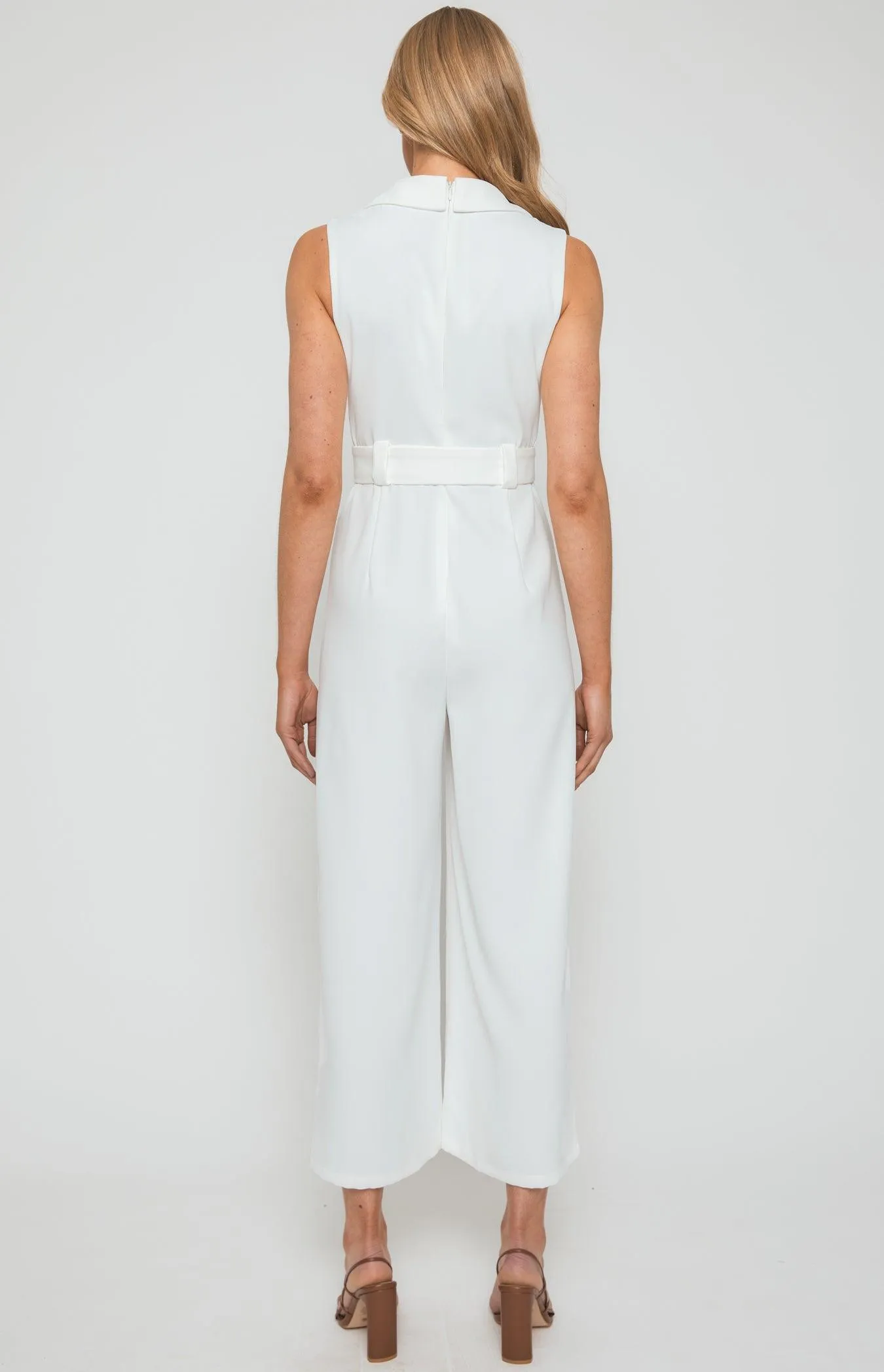 Ella Collard Jumpsuit- White