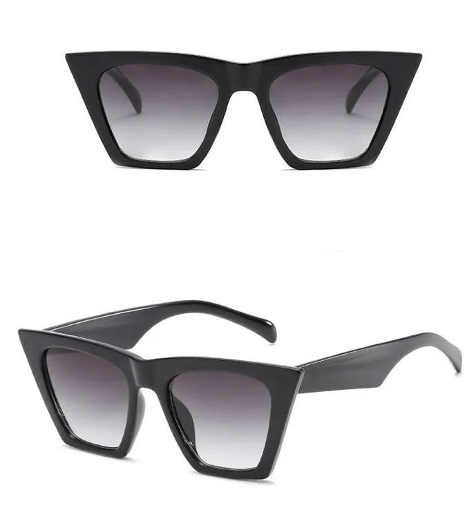 EMPIRE BLACK CAT EYE SUNGLASSES