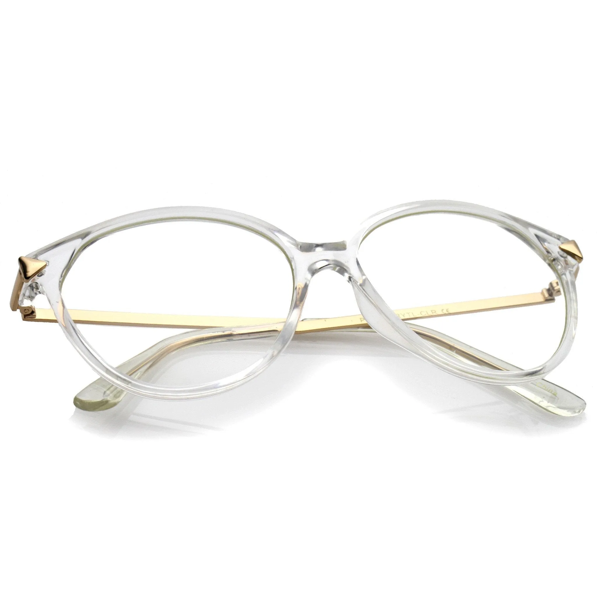 European Design Transparent Clear Lens Glasses