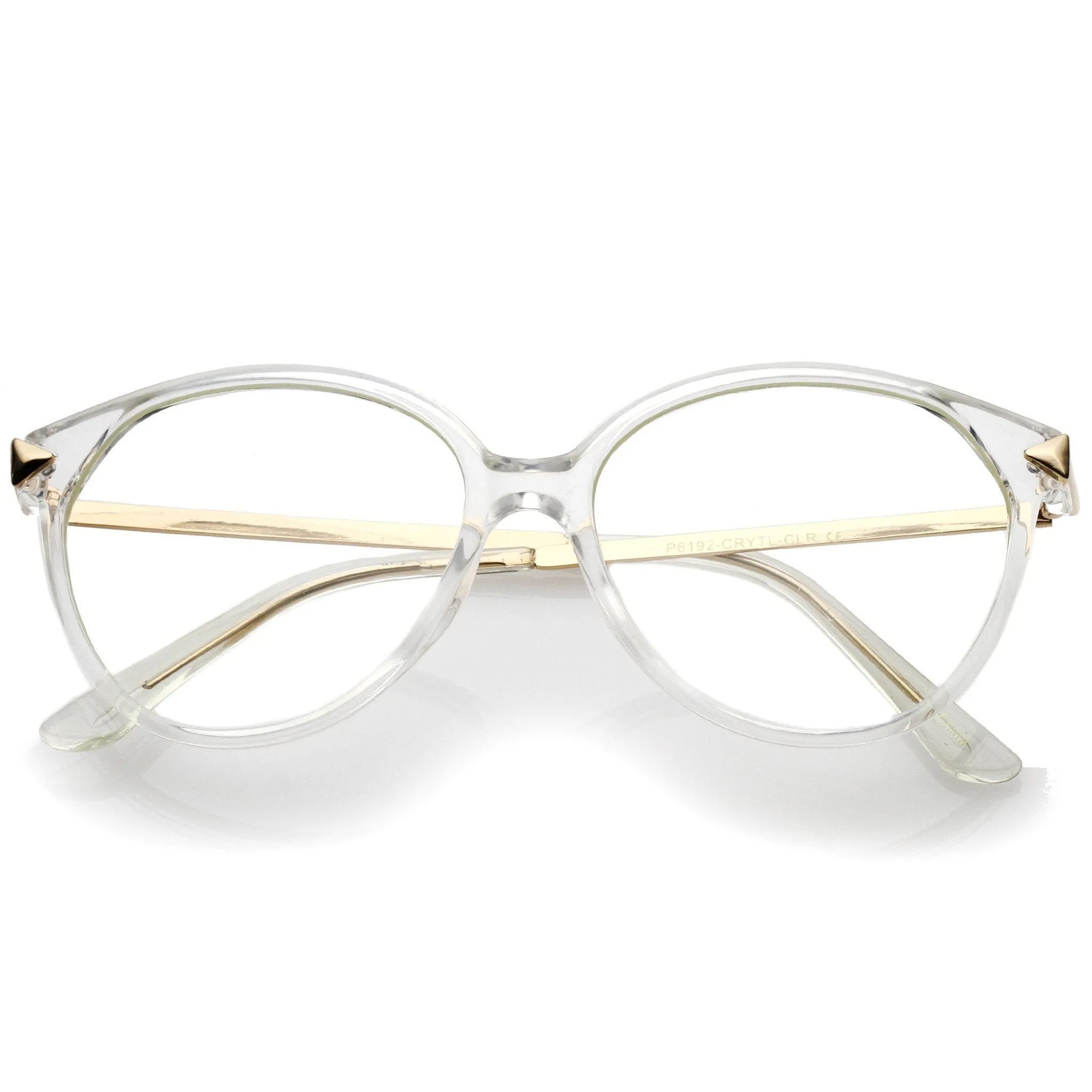 European Design Transparent Clear Lens Glasses