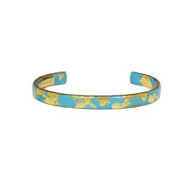 Evocateur Stackable Light Blue Island Cuff