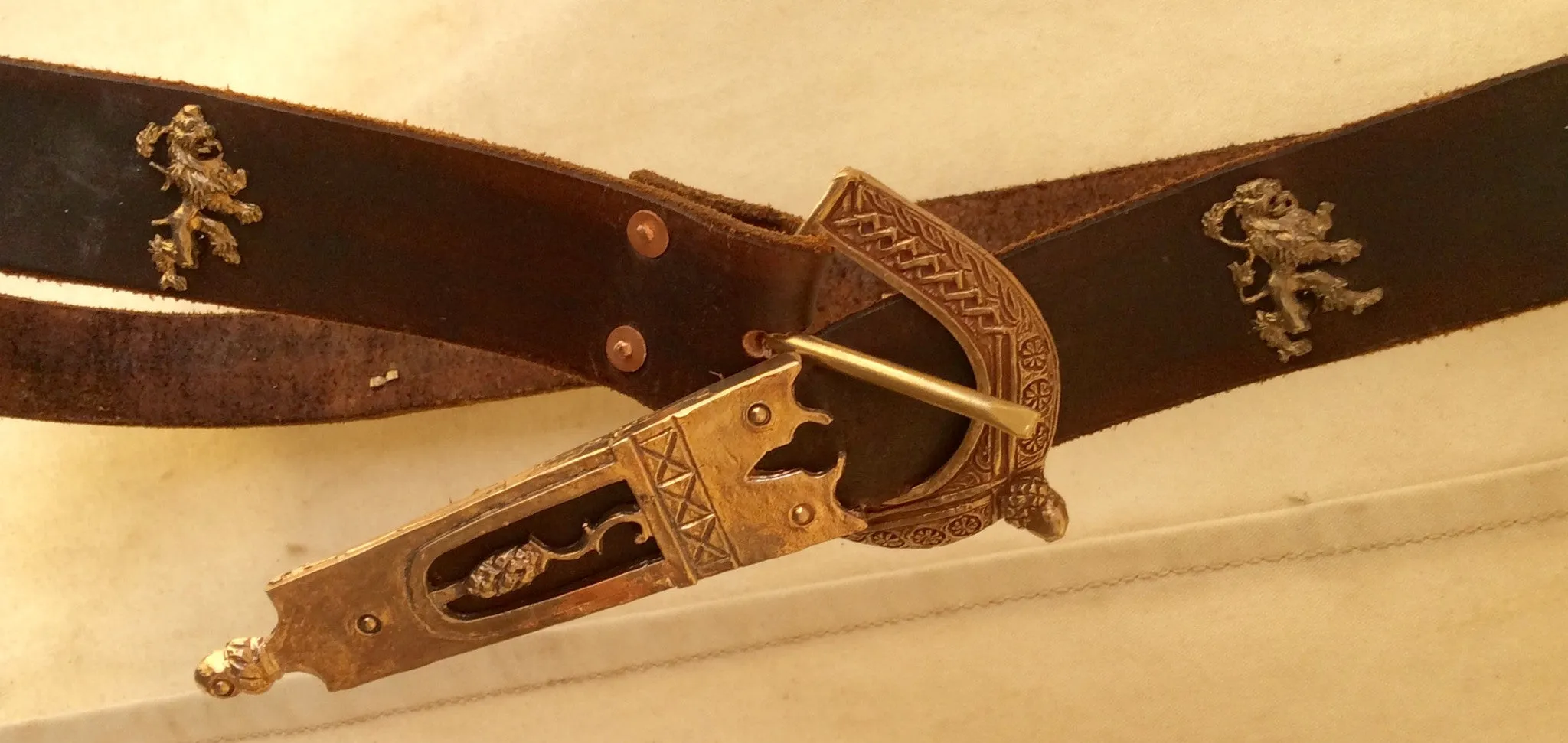 Finished 15th Century Belt - FBL06