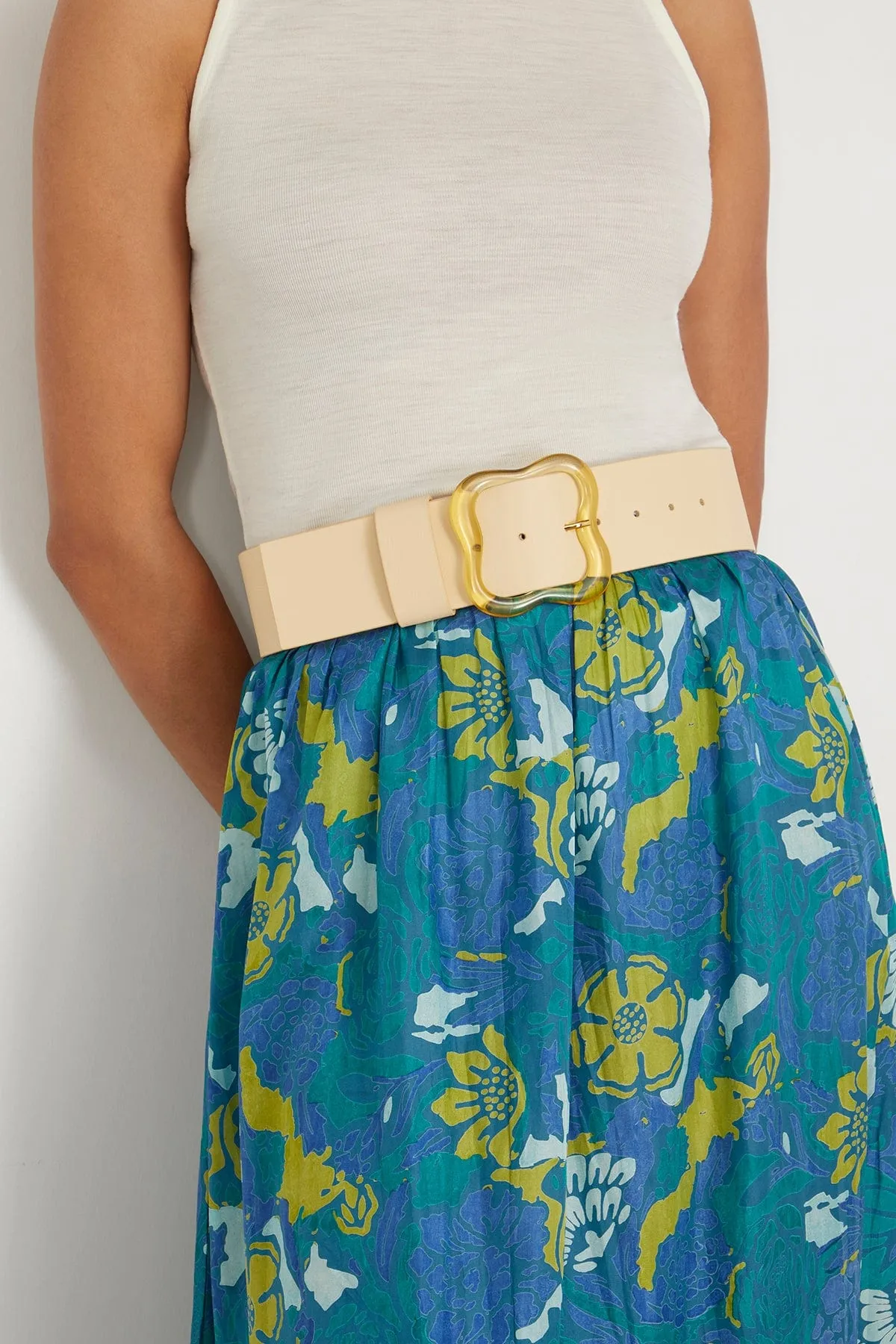 Florence Belt in Limoncello Yellow