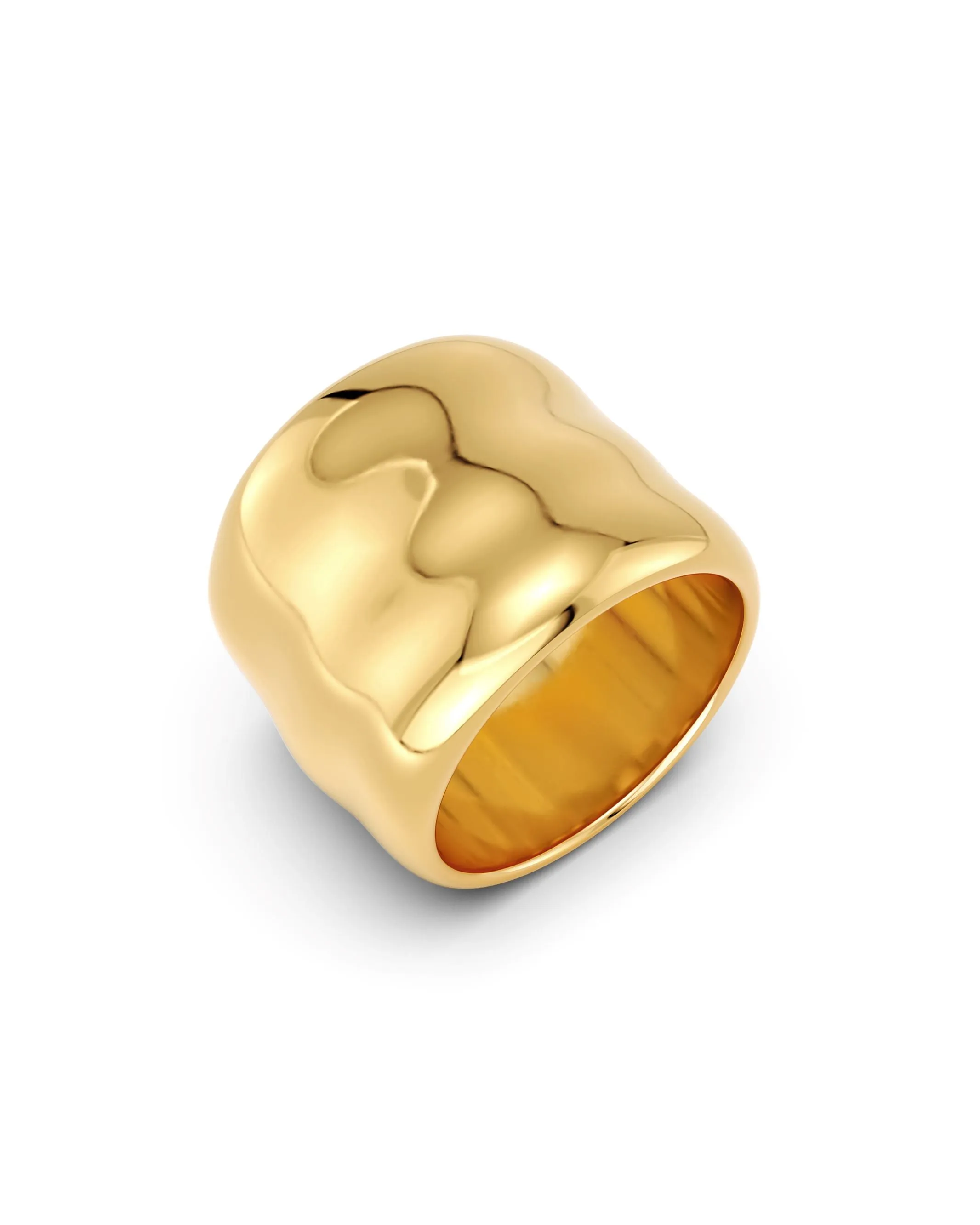 Flowy Ring Gold