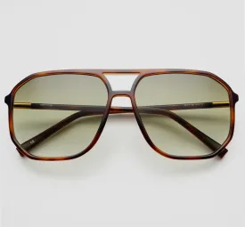 Freyrs Billie Tortoise/Green Sunglasses