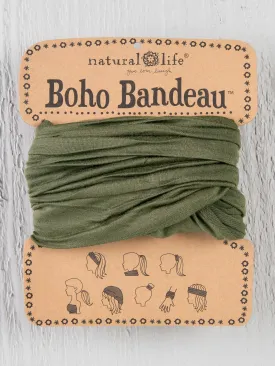 Full Boho Bandeau® Headband - Olive