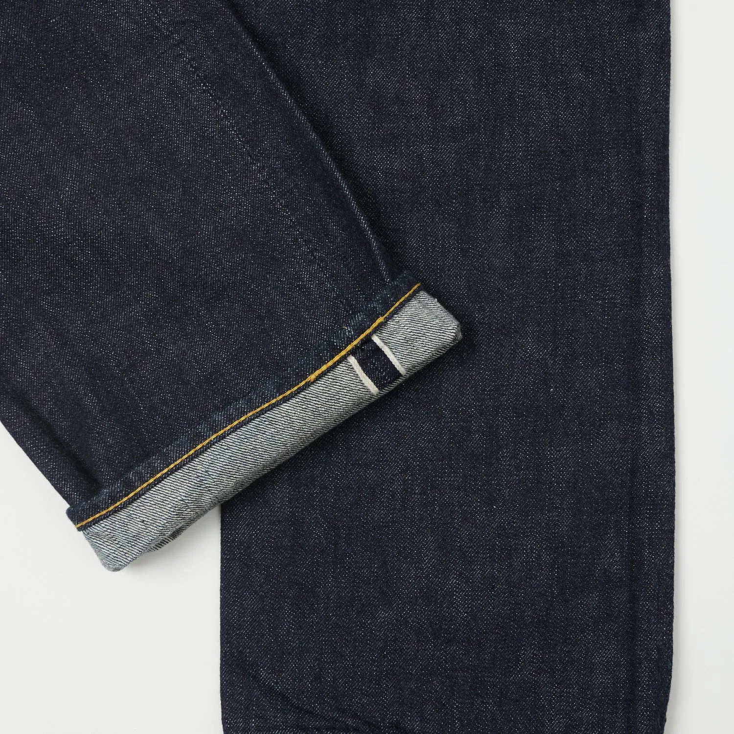 Full Count 1101W 13.7oz 'Plain Pocket' Loose Straight Jean - One Wash