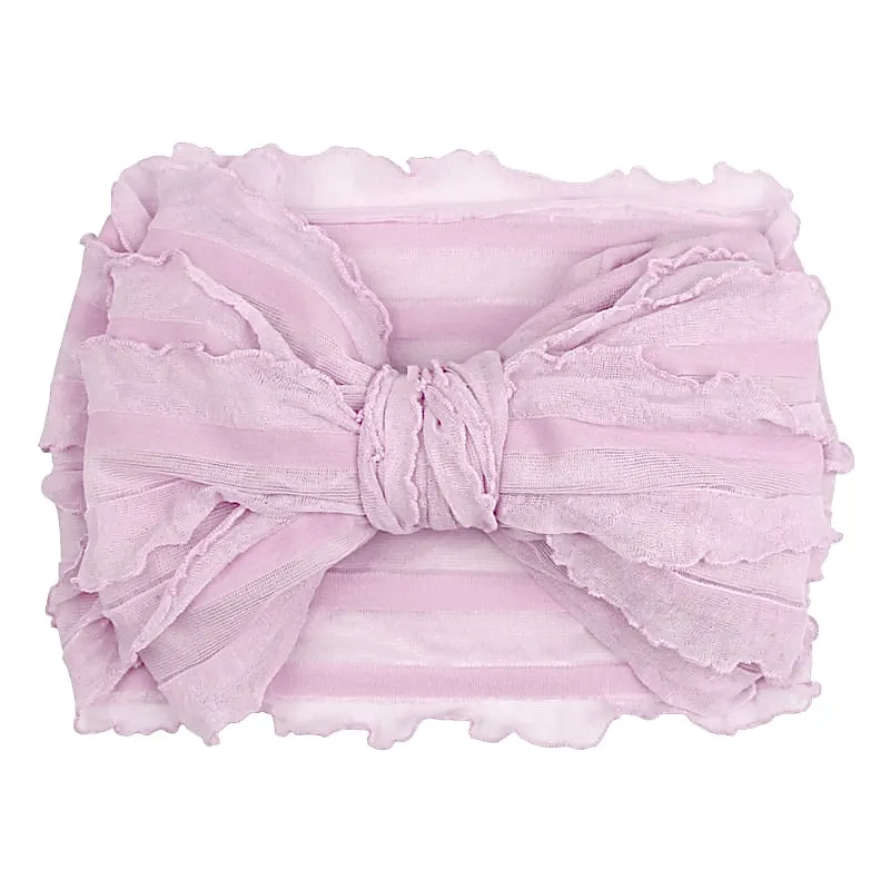 Girls Chiffon Oversize Bow Headband