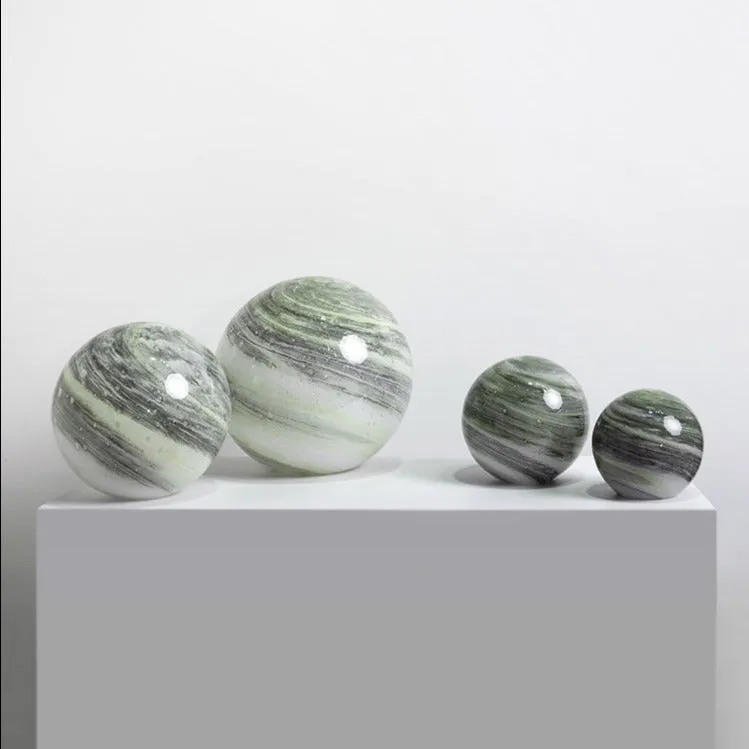 Glass Decorative Planet Ornament