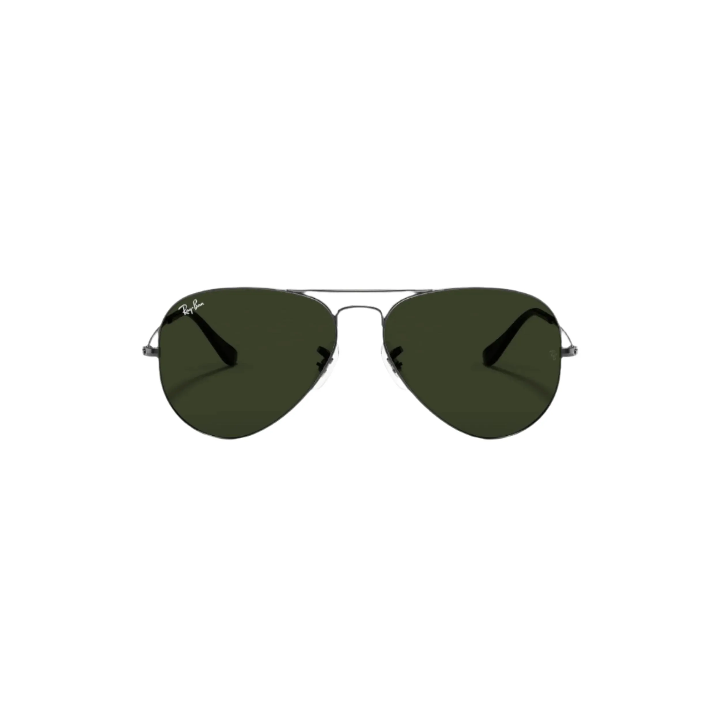 Gunmetal Aviator Sunglasses