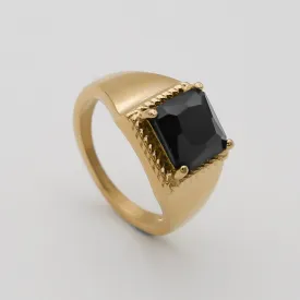 Hana Gemstone Signet Ring