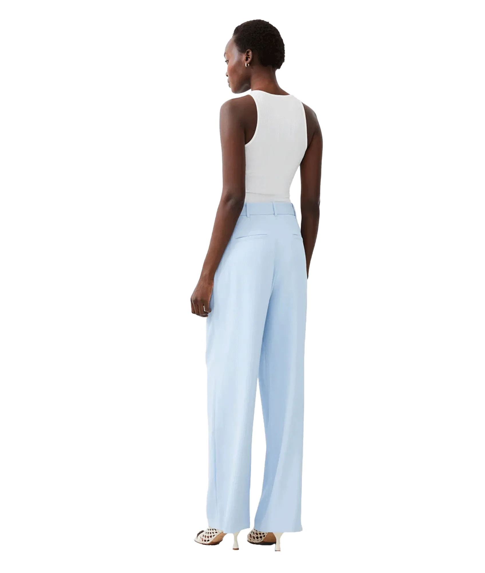 Harrie Suiting Trousers - Bluebell