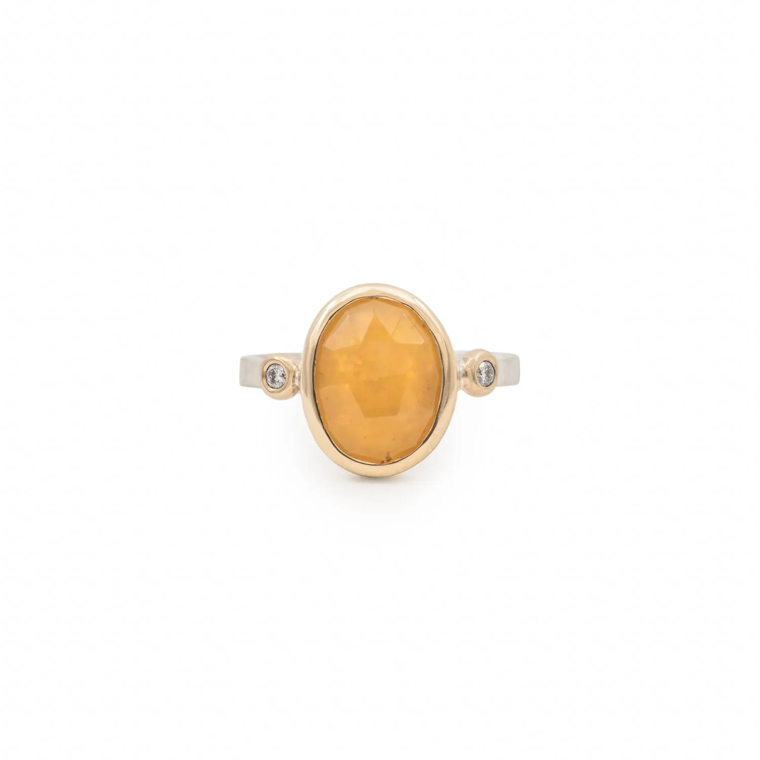 Hazel - welo opal ring