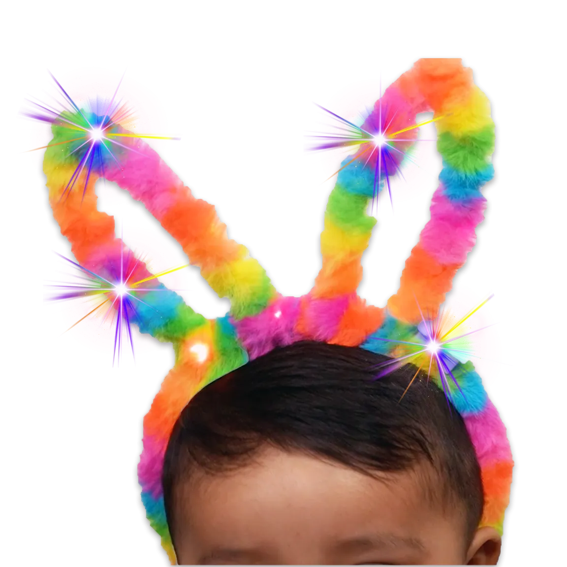 Headband Flashing Bunny Ears - 12 Pieces Per Pack 23655