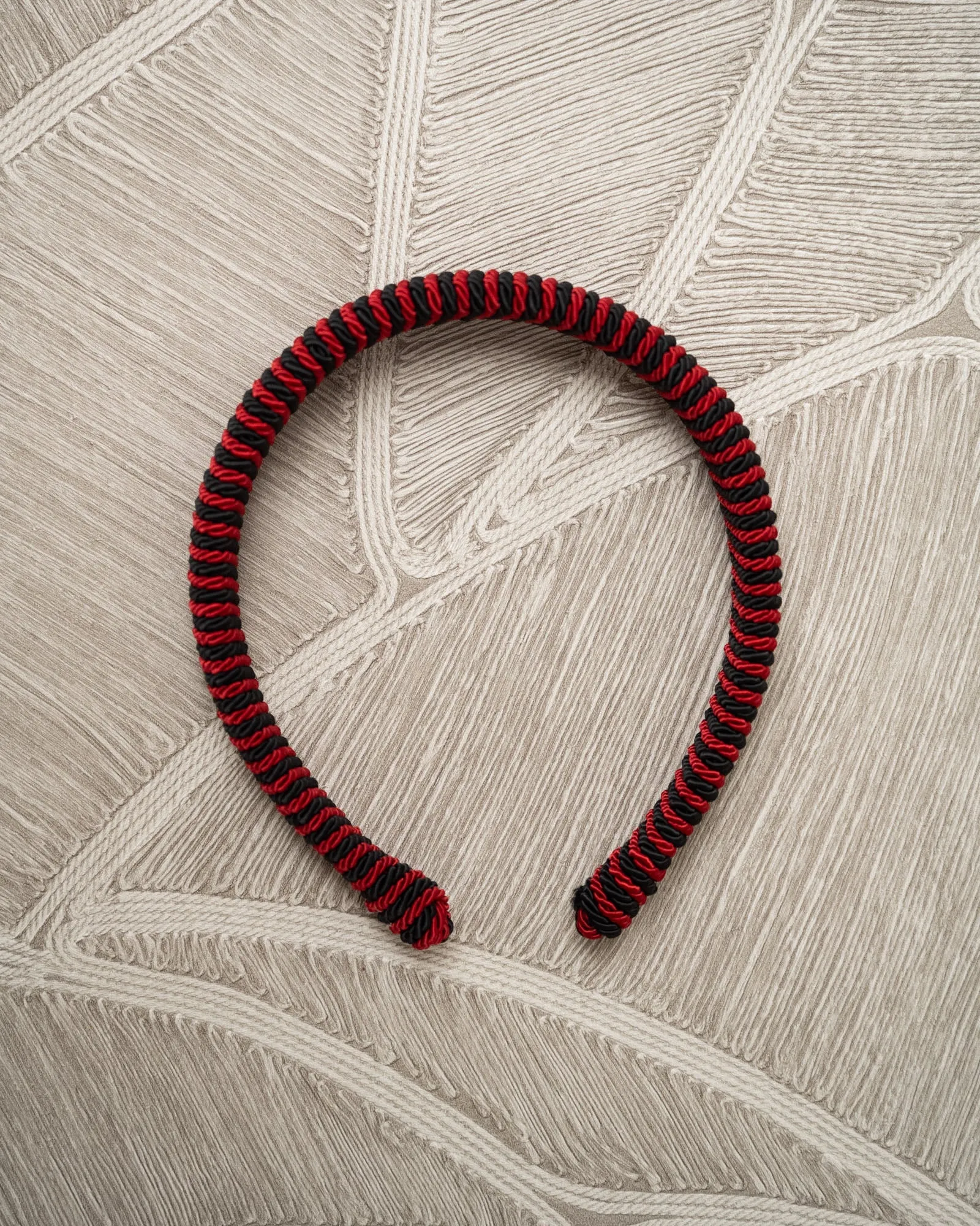 Headband Stripy Mystic Red