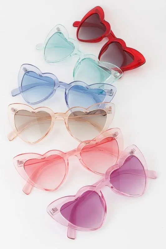 Heart Cat-eye Sunglasses