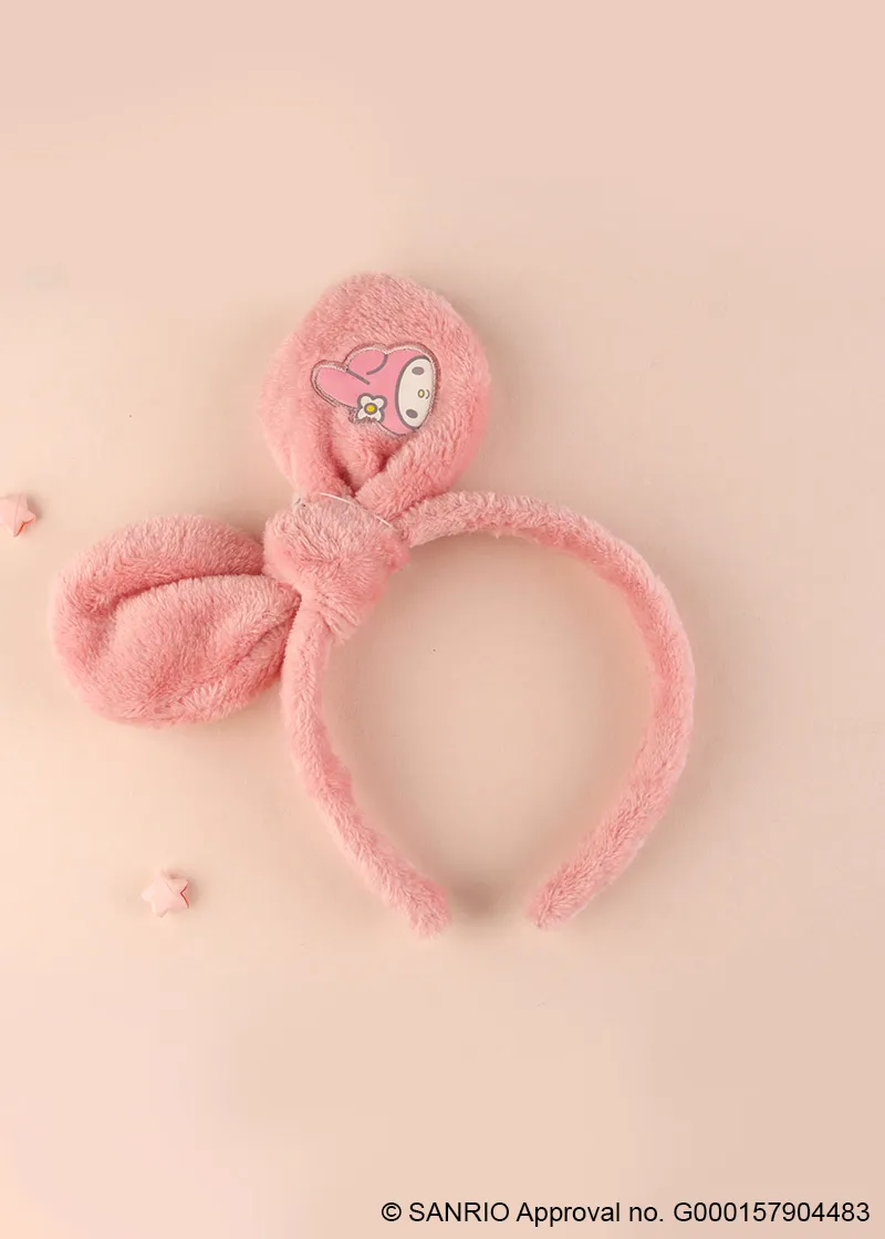 Hello Kitty & Friends fluffy cosmetic headbands - MINISO x SANRIO