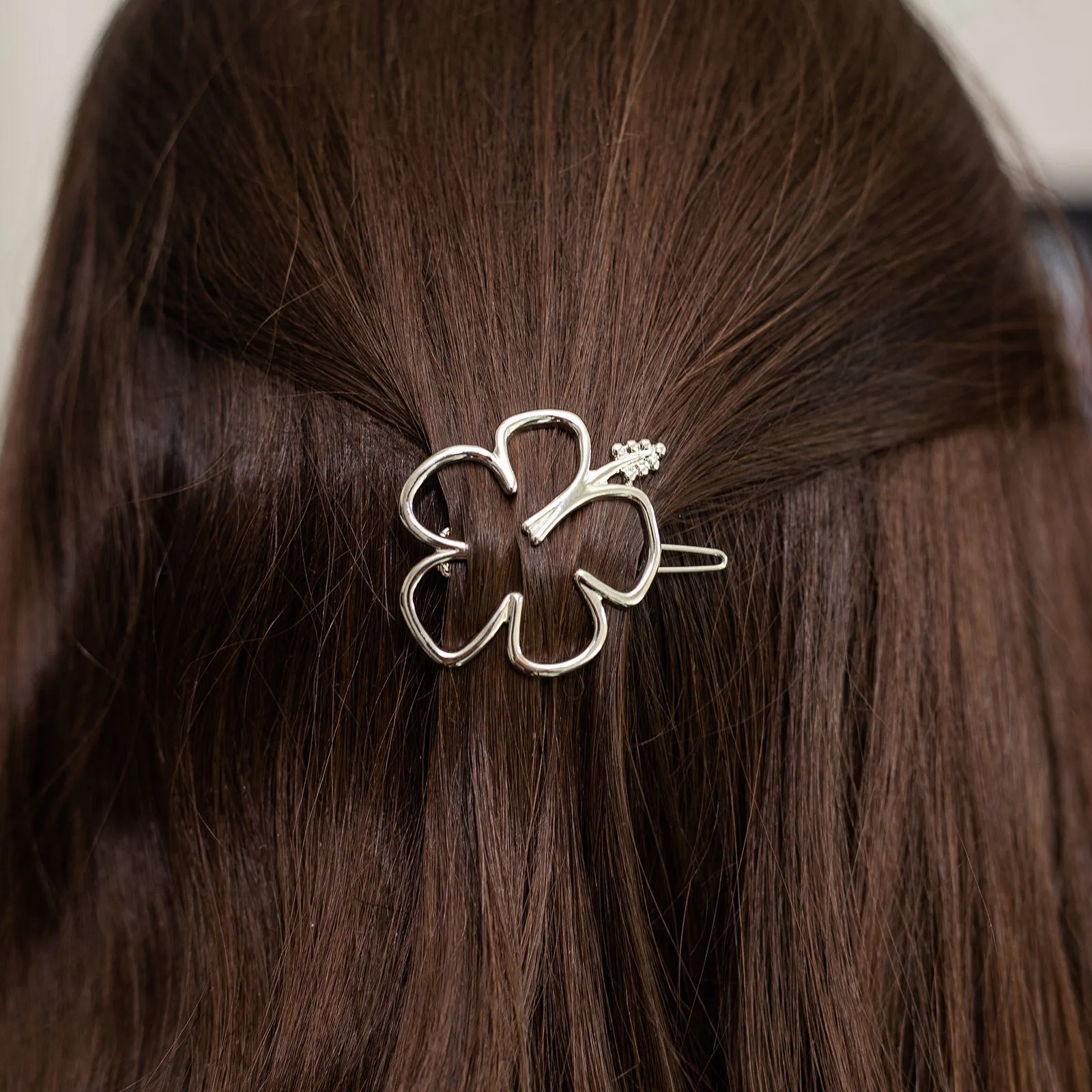 Hibiscus Hair Barrette