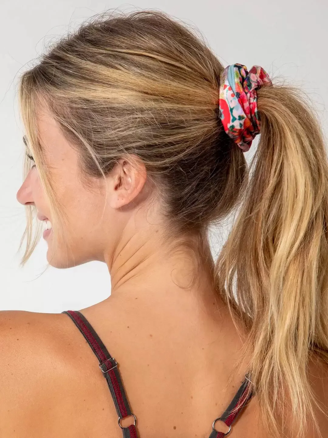 Hideaway Scrunchie - Pink Meadow