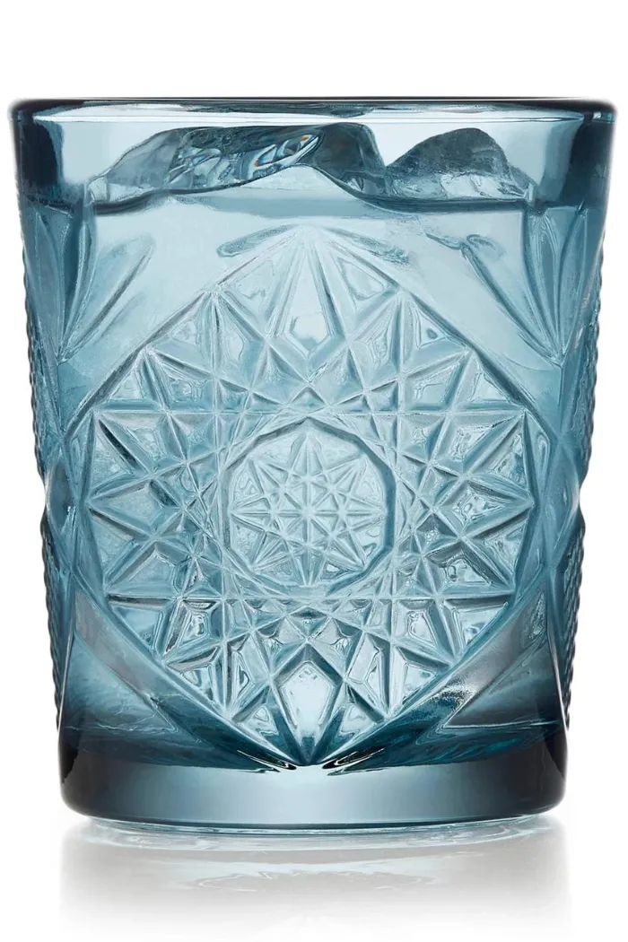 Hobstar Drink Glass