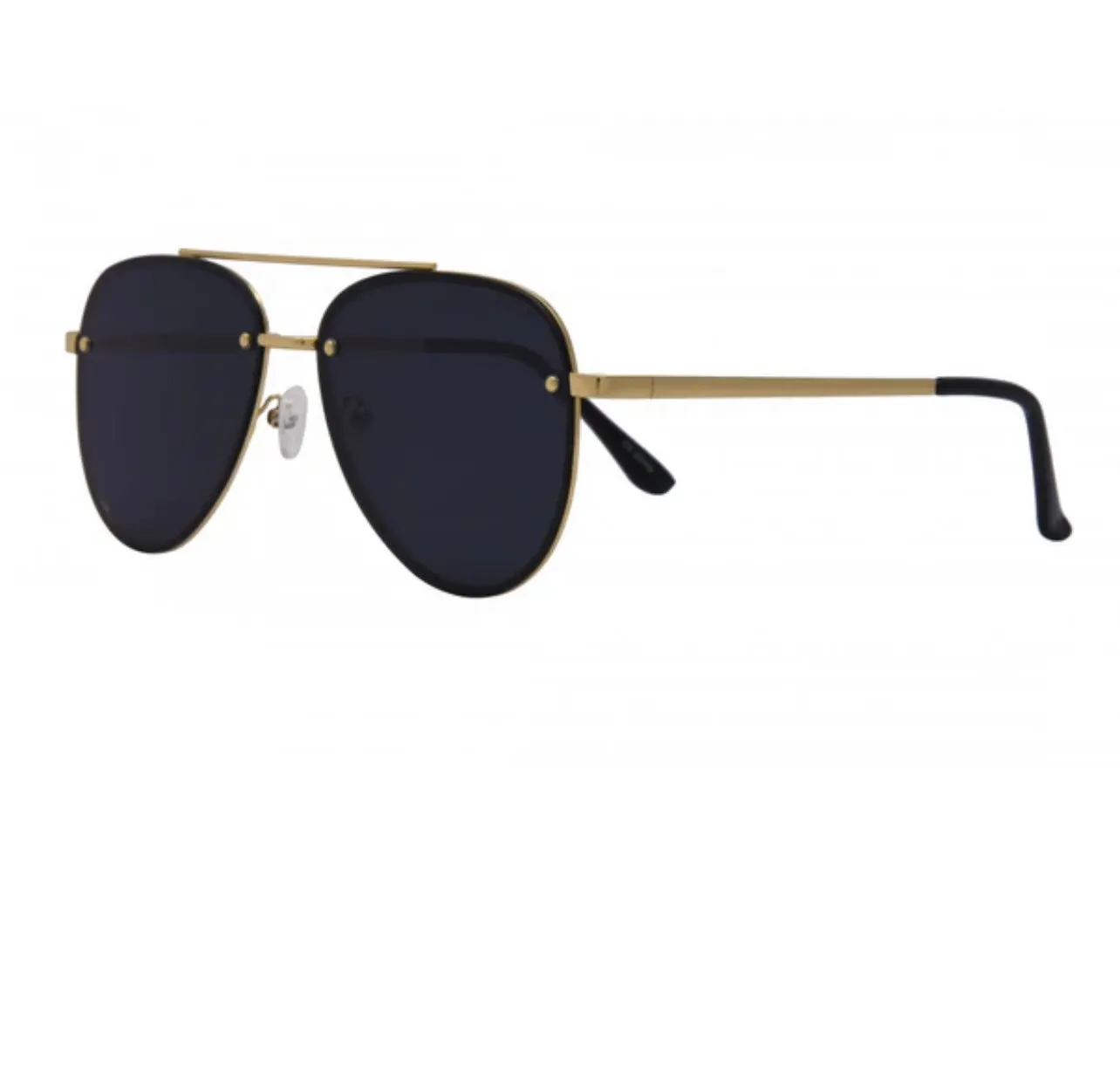 I-SEA - River Sunglasses in Gold/Black