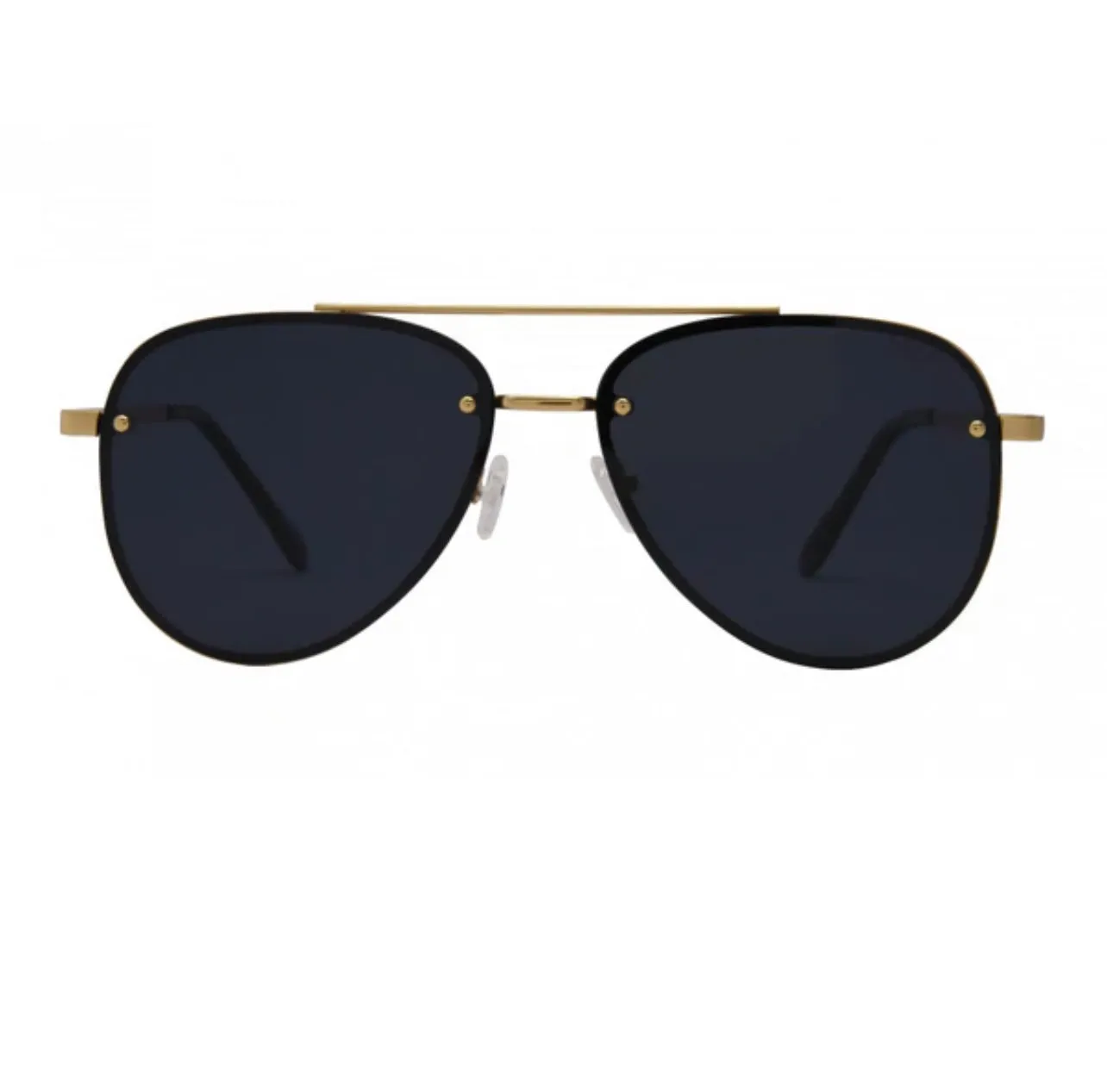 I-SEA - River Sunglasses in Gold/Black