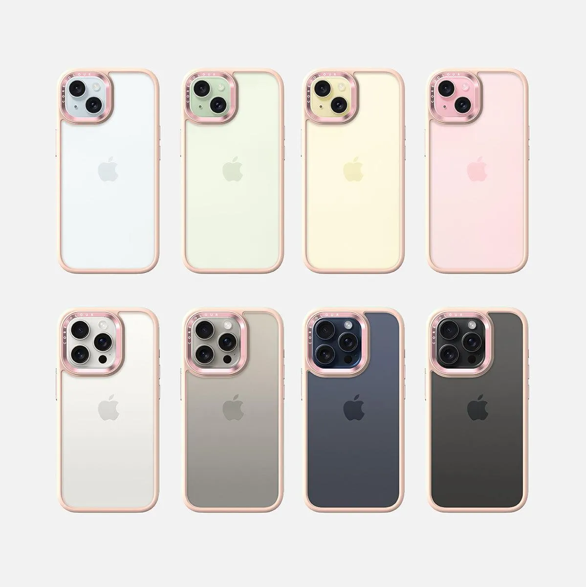 iPhone 12 Pink Lemonade Clear Phone Case