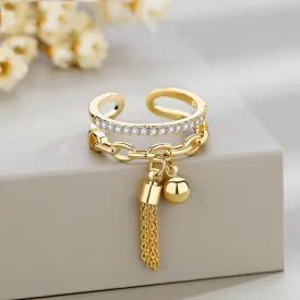 Just lil things Artifical Gold Ring jltr0155