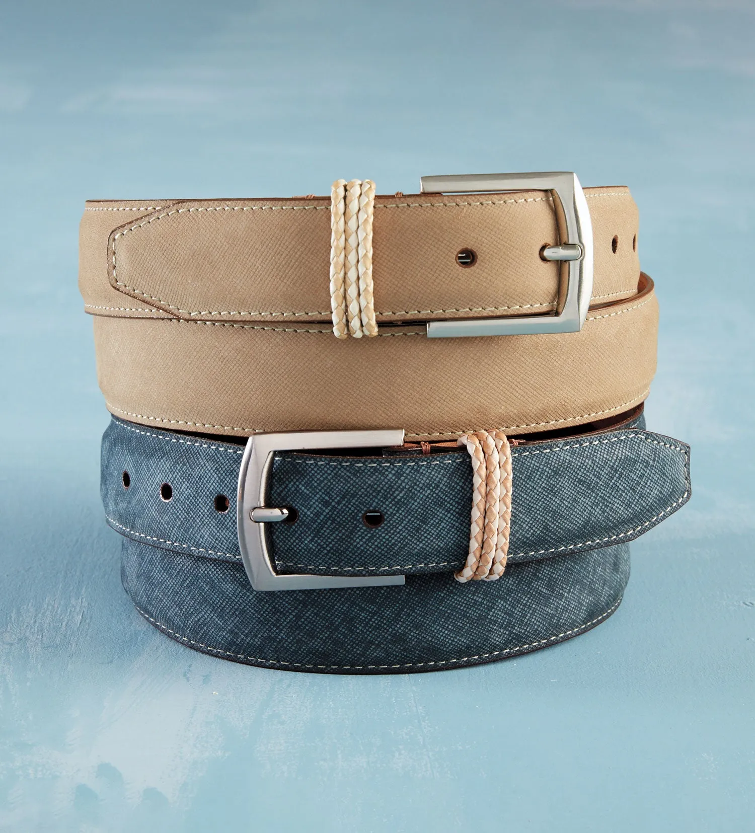 Martin Dingman Sand Braid Belt