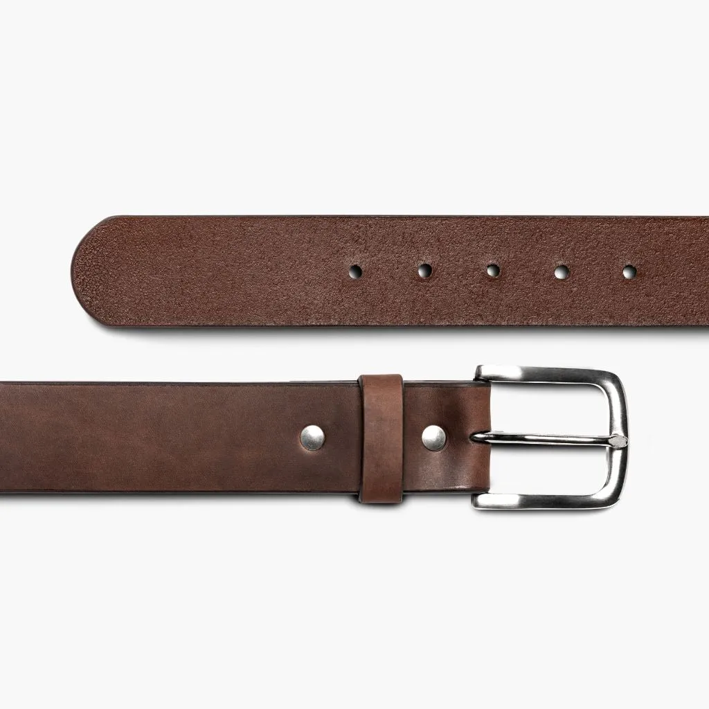 Men's Heritage Leather Belt | Arizona Adobe