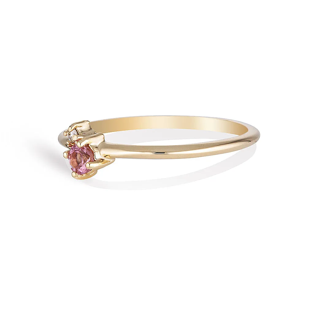 Mischa II | tourmaline & diamond