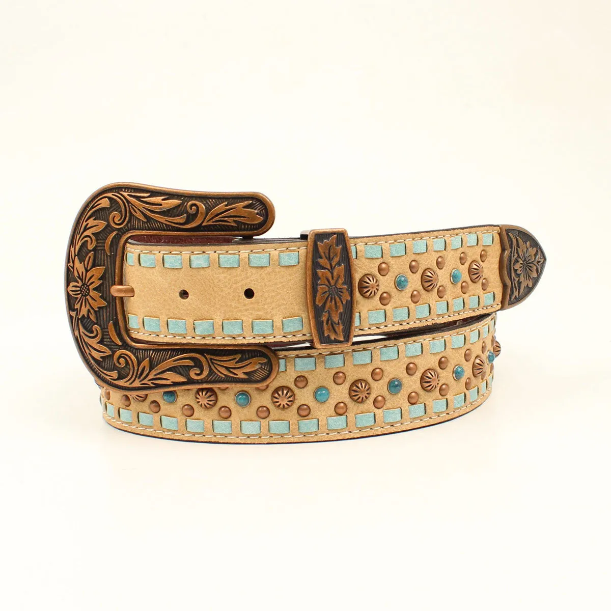 Nacona Copper Trimmed Belt - Pre Order