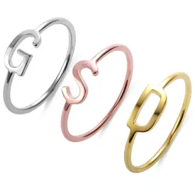 New Item - Initial Stackable Rings