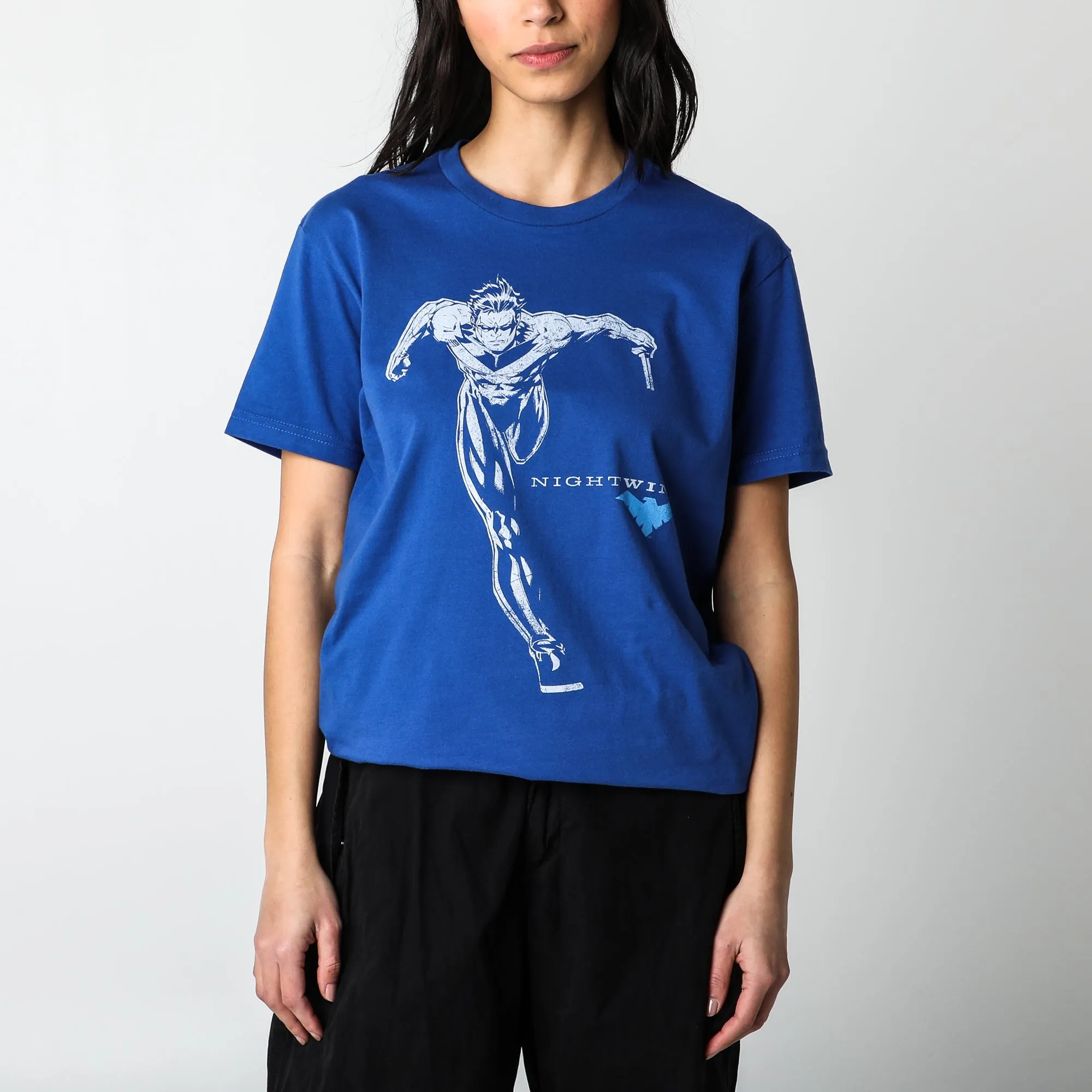 Nightwing & Escrima Sticks Royal Tee