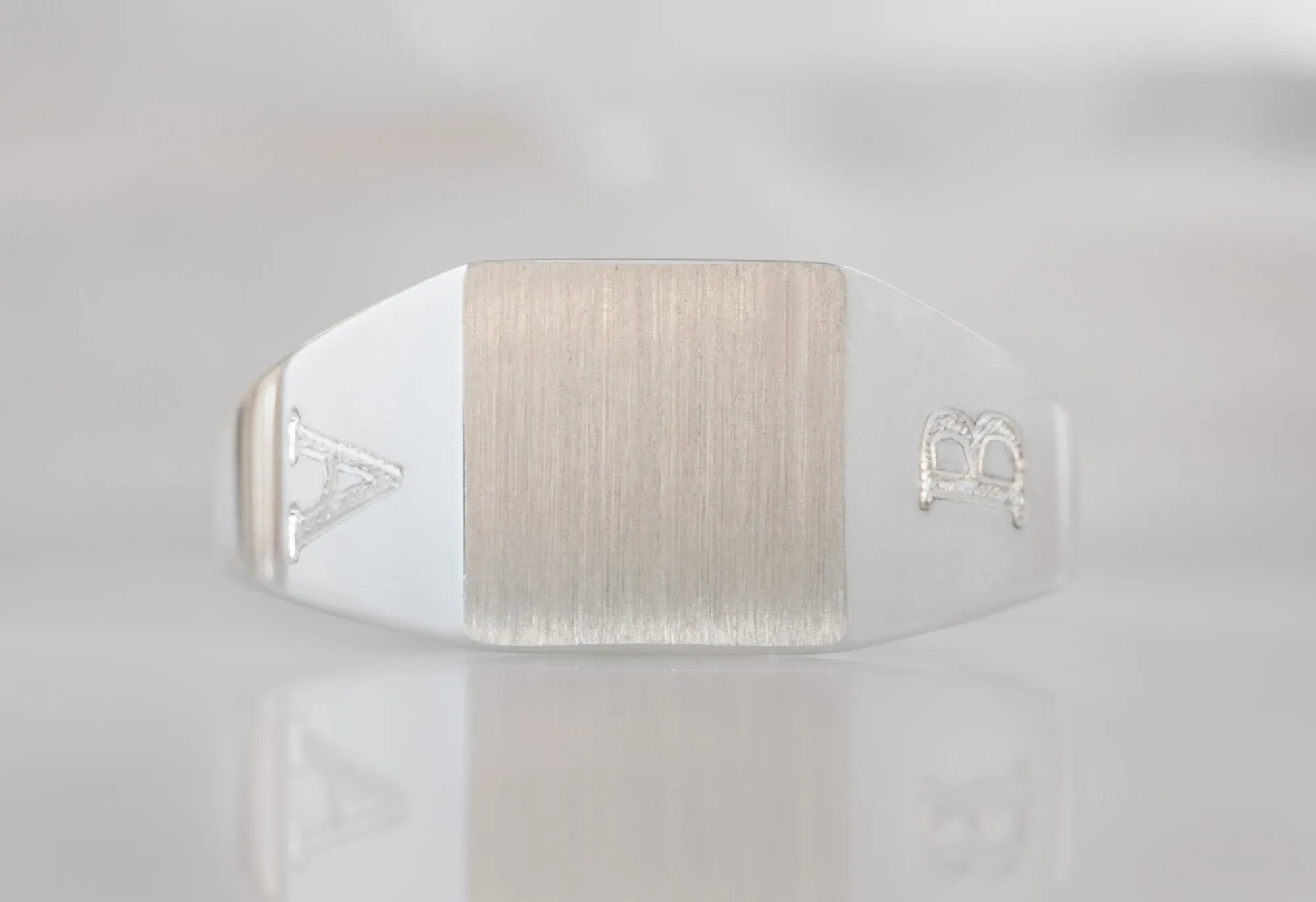 Personalized Men's Signet Ring