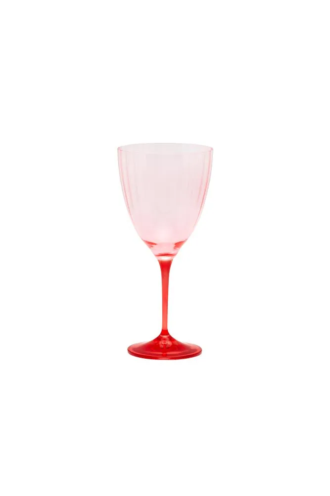 Pink Wine Glass