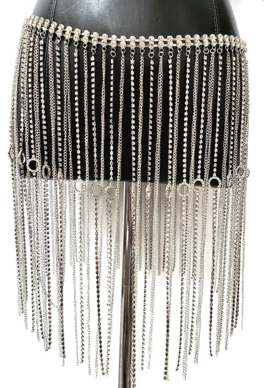 Rhinestone Cowgirl Fringe Belt